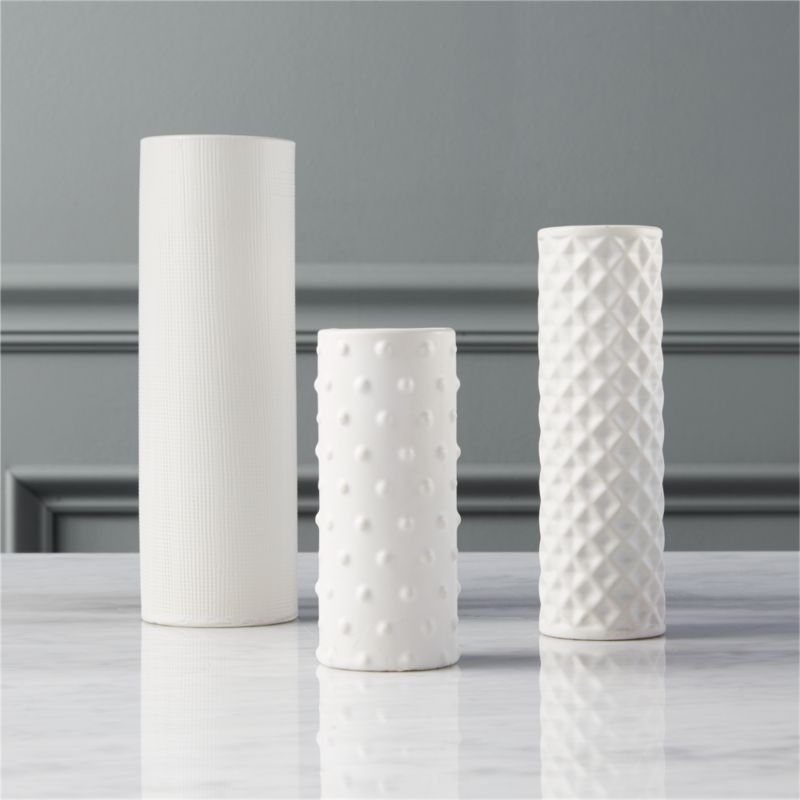 3-Piece Hat Trick Vase Set + Reviews | CB2 | CB2