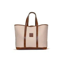 St. Charles Yacht Tote - Leather Patch | Barrington Gifts