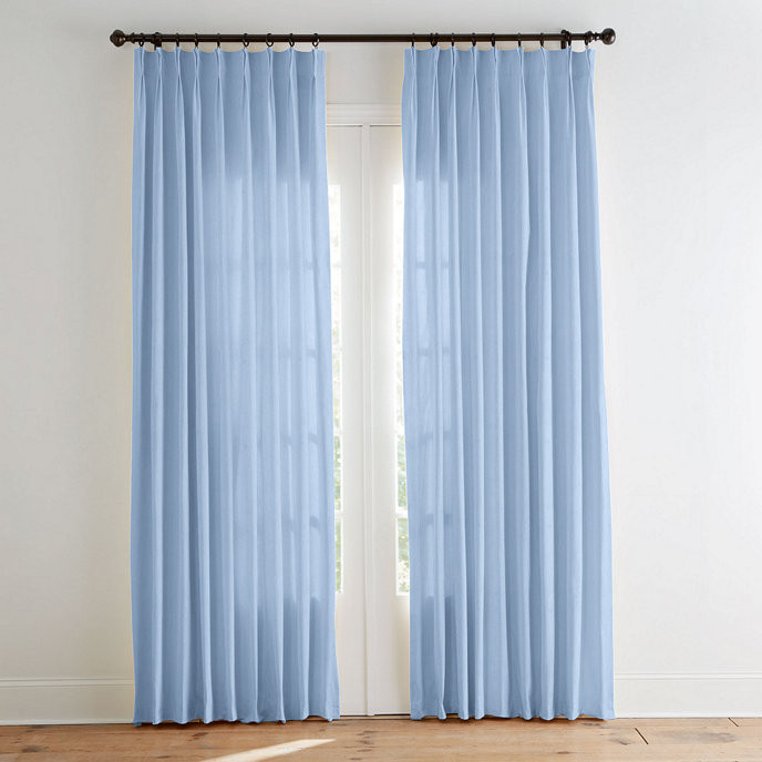 Set of 2 Double Pinch Pleat 48inW Custom Panels | Ballard Designs | Ballard Designs, Inc.
