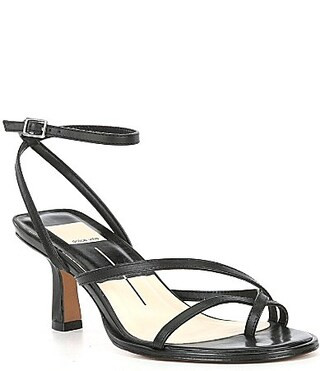 Dolce Vita Morah Leather Ankle Strap Thong Dress Sandals - 8.5 | Dillard's