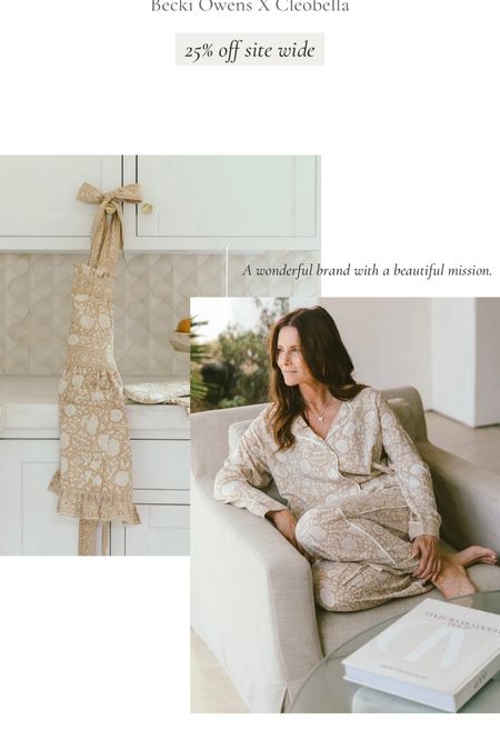 Becki Owens x Cleobella ! These pajamas are butter soft and so comfortable! I have loved Cleobella for a while now and their mission is so good! Take 25% off site wide and part of your Order gives back as well  

#LTKGiftGuide #LTKHoliday #LTKstyletip