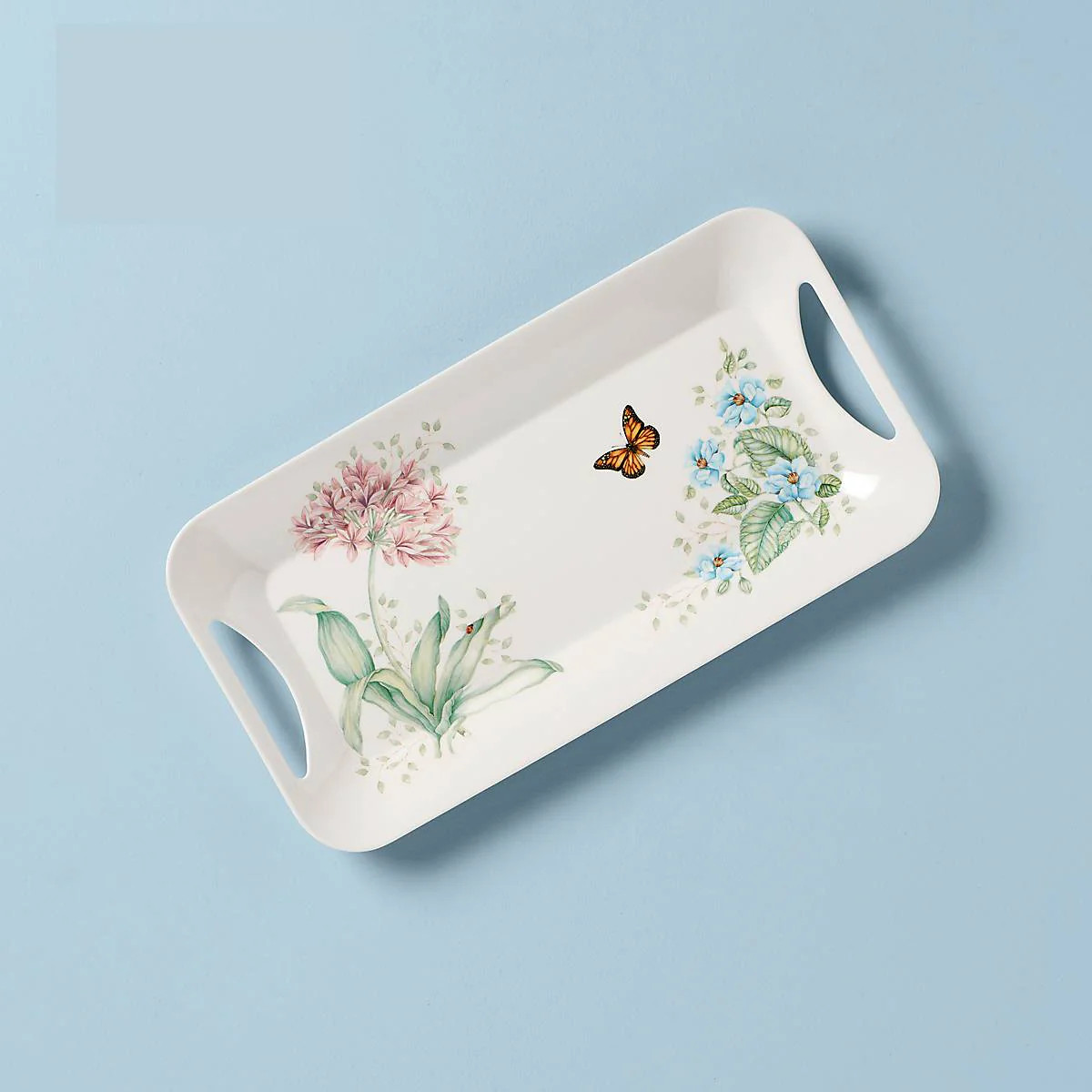Butterfly Meadow Melamine® Hors D'oeuvres Tray | Lenox