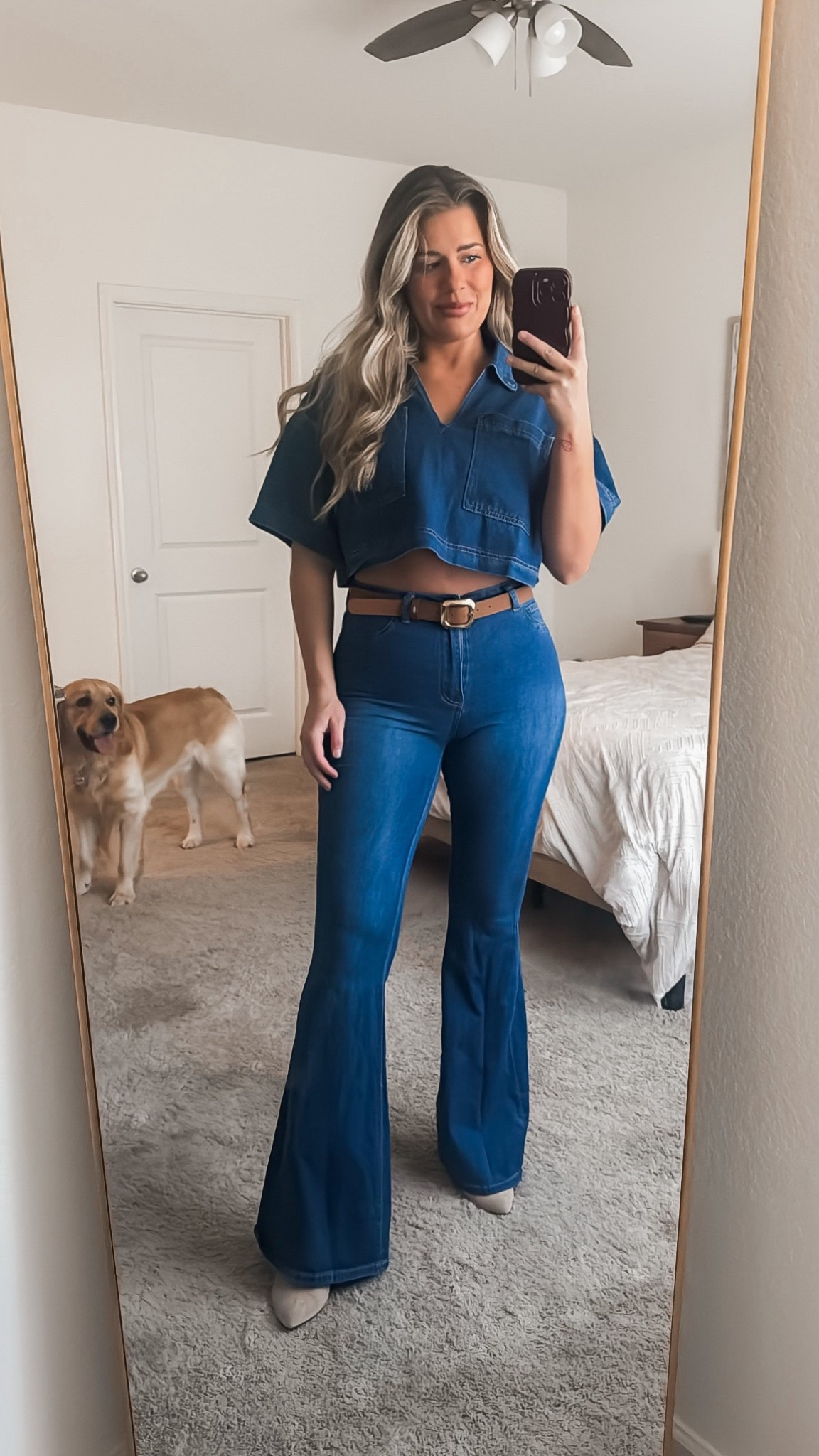 Love me a Canadian Tuxedo, although I think it should be called a Texas Tuxedo. Denim on Denim is the MOVE. 

#LTKFindsUnder100 #LTKSeasonal #LTKTall