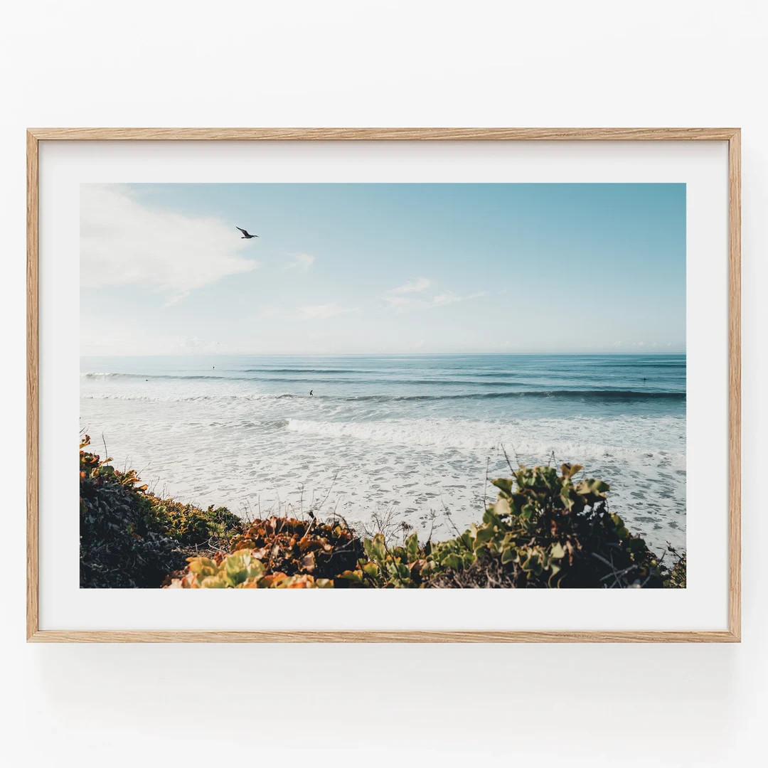 Blue Ocean Photography San Diego California Coastal Print Framed Beach House Decor Large Ocean La... | Etsy (US)