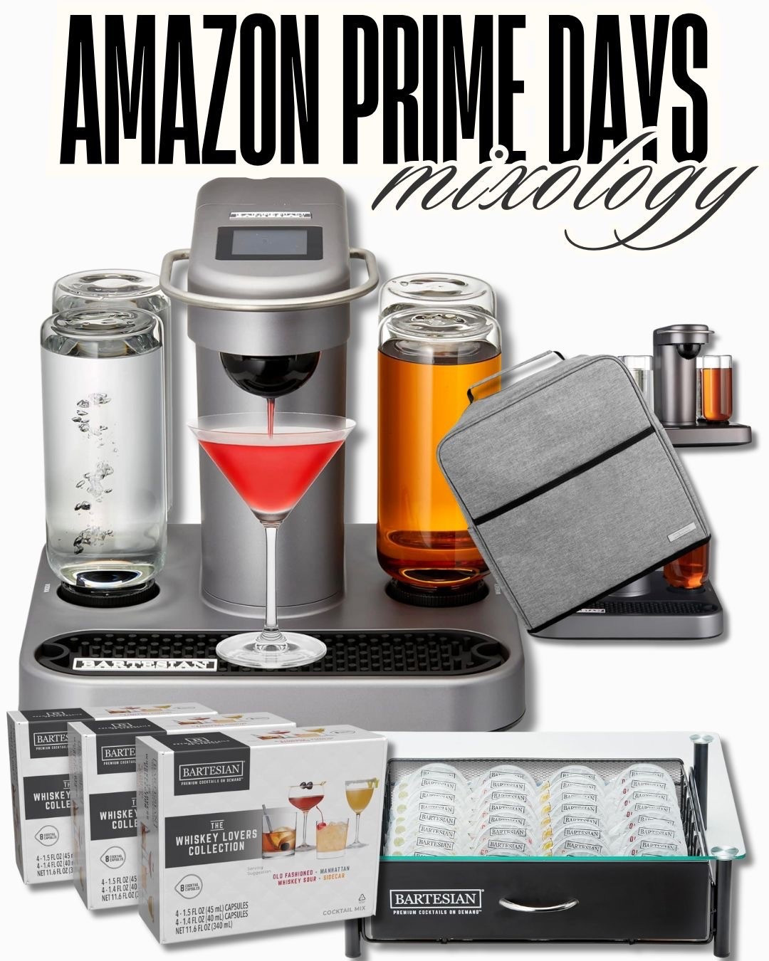 The adult beverage Keurig!!!! Bartesian cocktail maker is on Prime Day sale — the ultimate holiday gift!
#Bartesian #PrimeDayDeals #PrimeBigDealDays #BartesianCocktailMaker #HomeBar #HolidayGifts #GiftForHim #GiftForHer #CocktailLover #LTKFinds #LTKHome #LTKPrimeDay #LTKHolidayGifts


#LTKHome #LTKSaleAlert #LTKParties