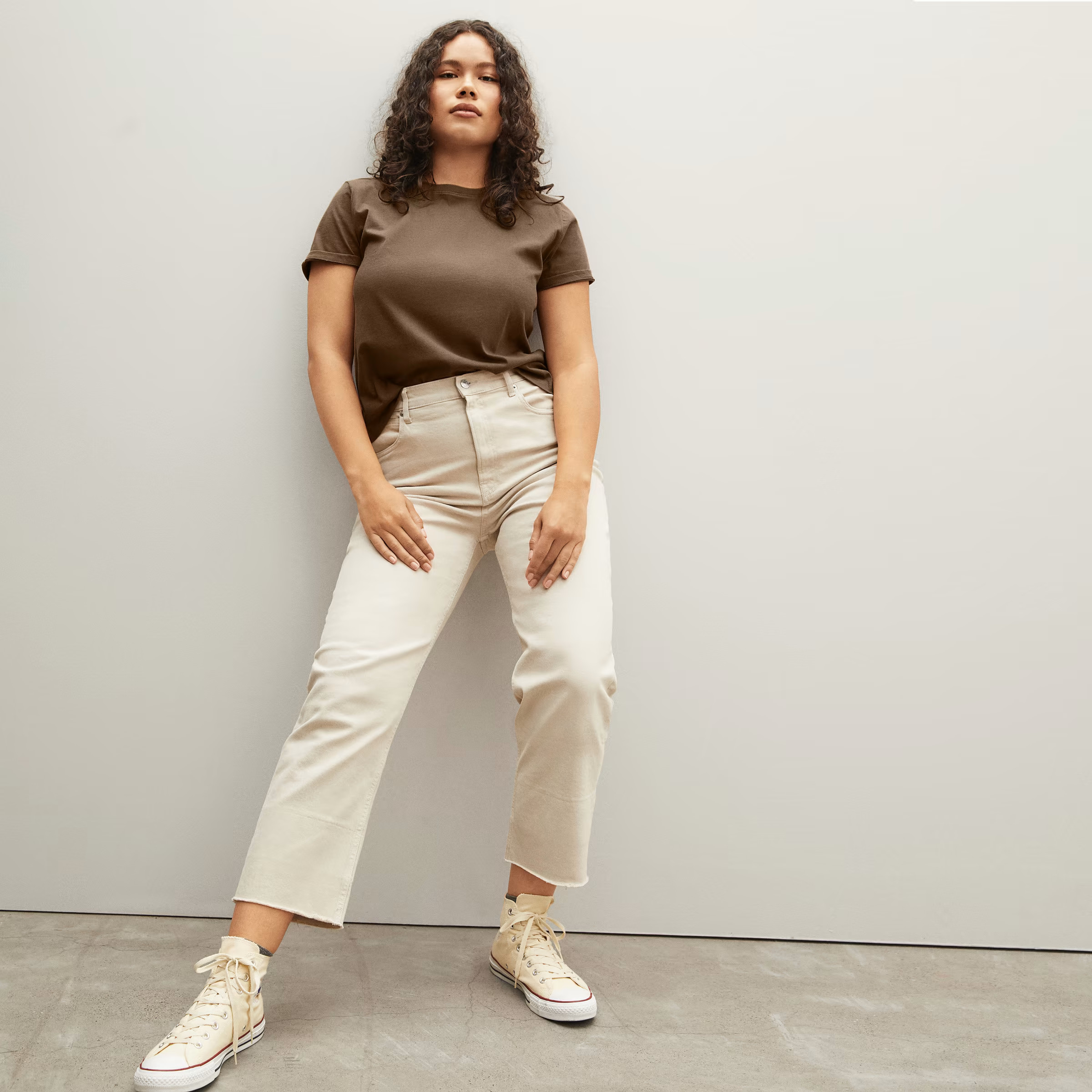 The Organic Cotton Box-Cut Tee | Everlane