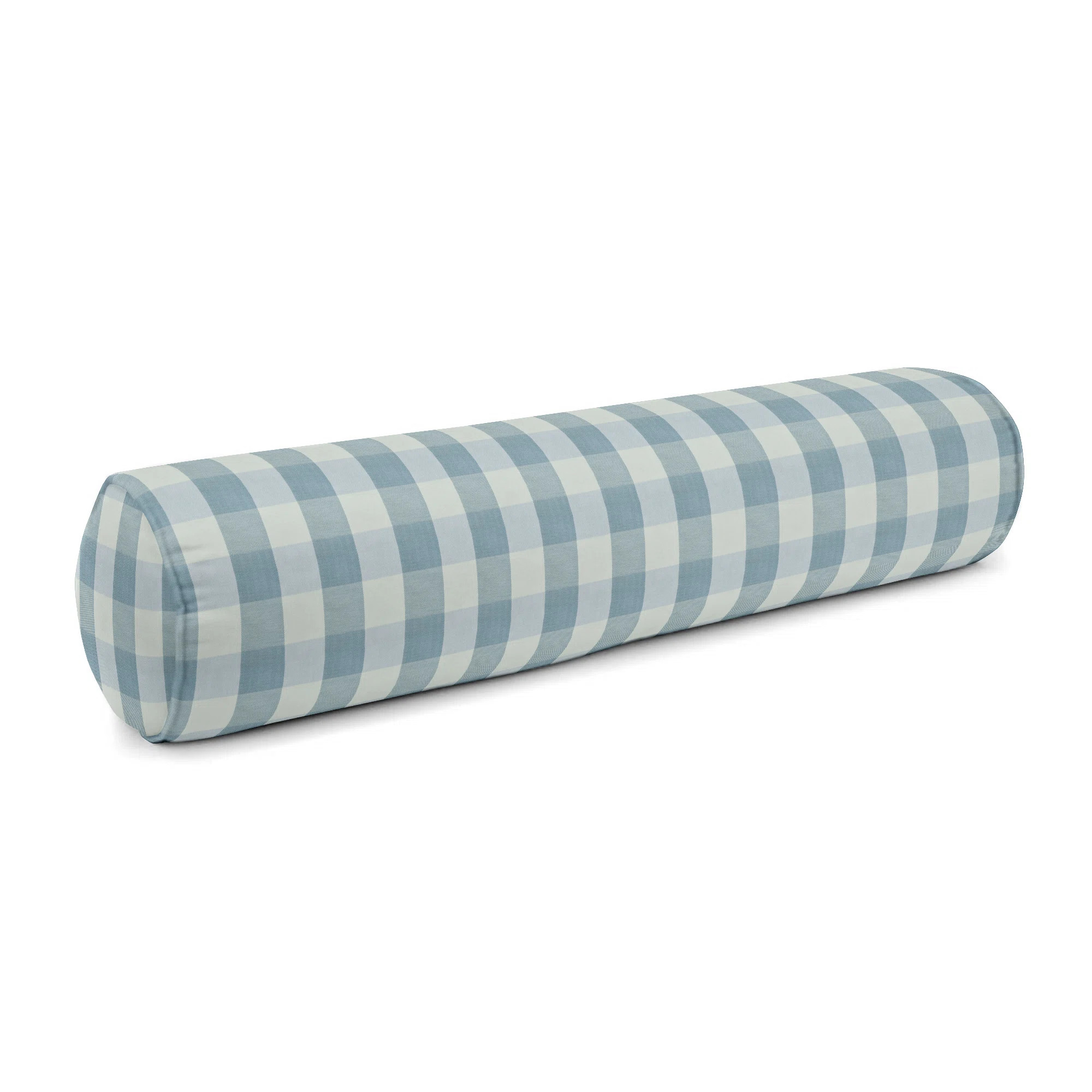 The Pillow Collection Unity Bolster Pillow Gingham Throw Pillow | Wayfair | Wayfair North America