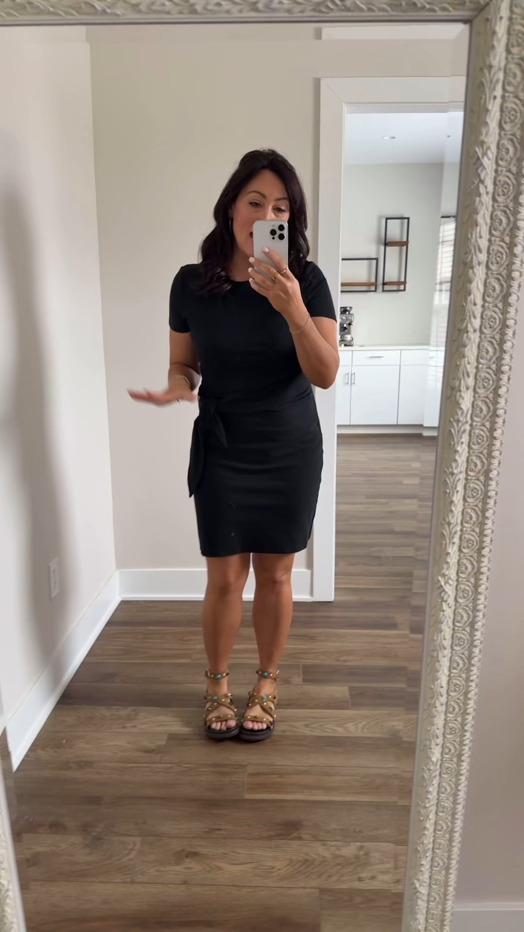 TARGET 🎯 TUESDAY 
• medium dress - true to size 
• sandals true to size 
@Target 

#LTKgrwm #LTKPetite #LTKootd