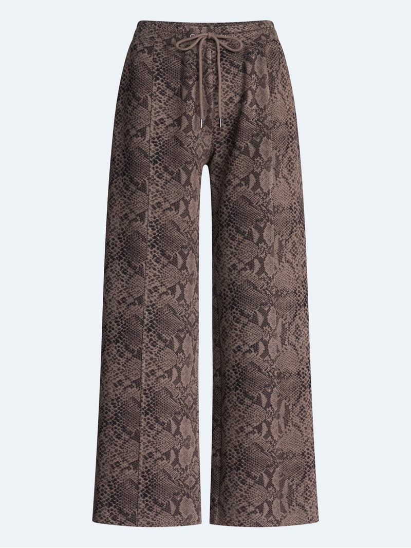 Scoop Women's and Women's Plus Scubaknit Seamed Pants, Regular, Short Lengths, Sizes XS-4X | Walmart (US)