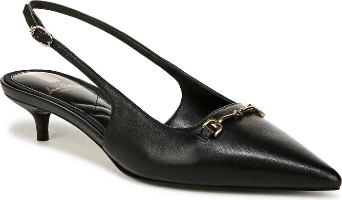 Sam Edelman Farrah Kitten Heel Pointed Toe Slingback Pump (Women) | Nordstromrack | Nordstrom Rack