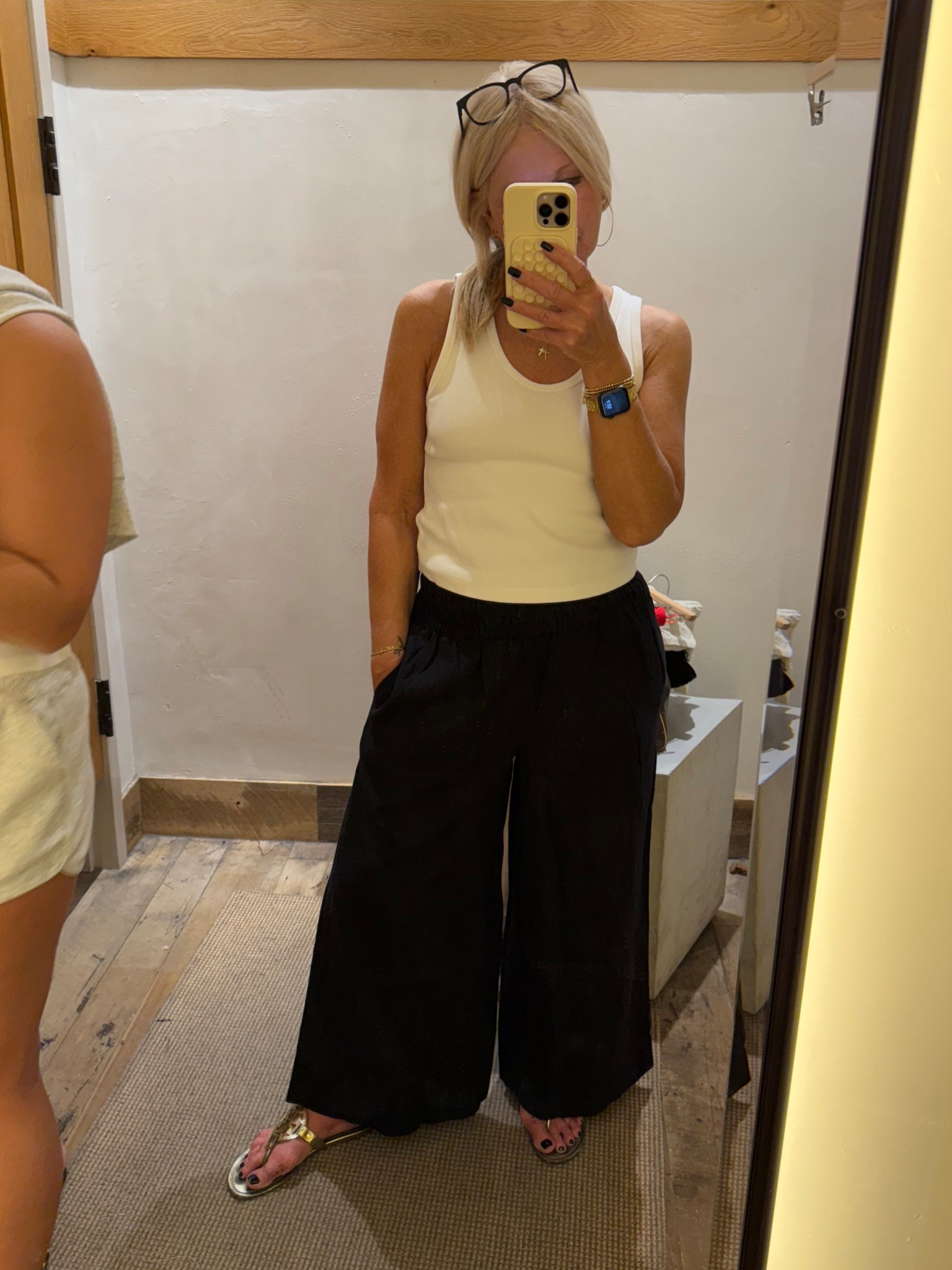 Found a great deal on these black linen pants  

#LTKStyleTip #LTKOver40 #LTKSaleAlert