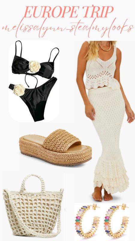 Vacation outfit idea!

Europe 
Vacation
Summer outfit 
Vacation outfit 
Bathing suit 


#LTKSaleAlert #LTKSummerSales #LTKTravel