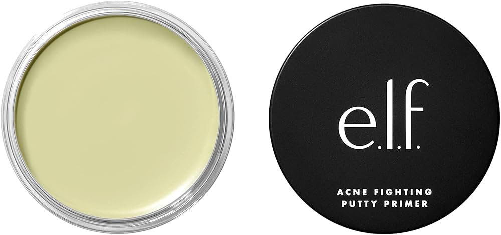 e.l.f. Acne Fighting Putty Primer, Infused with 1.8% Salicylic Acid, Helps Prevents Future Breako... | Amazon (US)