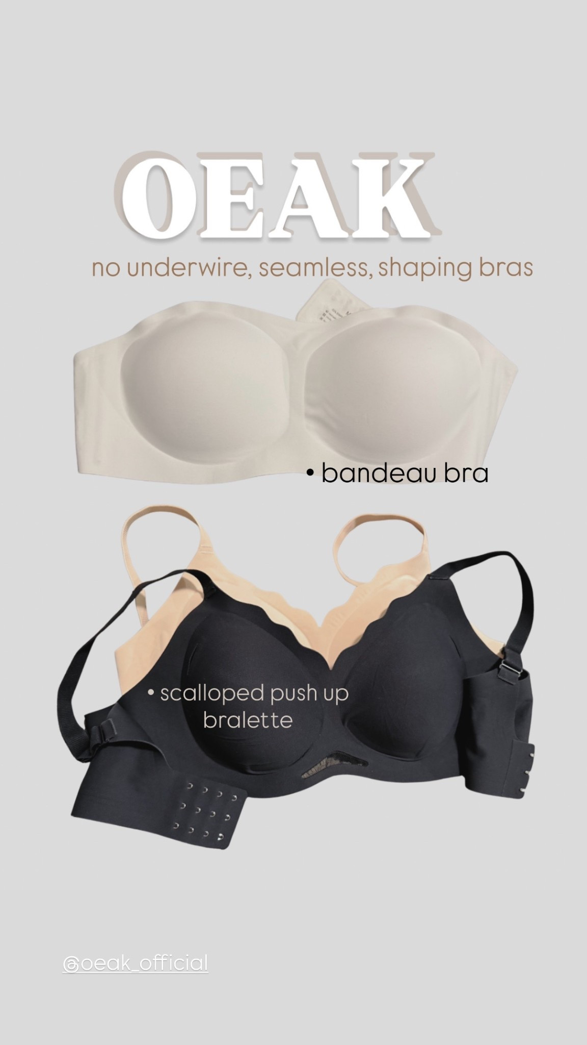 OEAK | no underwire, seamless, shaping bras ✨🙌🏼

#LTKmomlife #LTKWedding #LTKHoliday