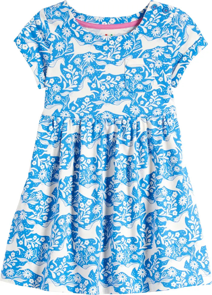 Kids' Print Cotton Jersey Dress | Nordstrom