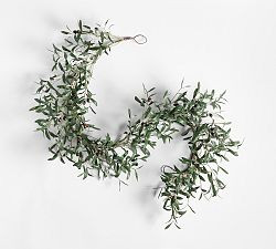 Faux Olive Wreath & Garland | Pottery Barn (US)