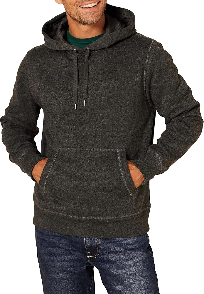 Amazon Essentials Men's Pullover Sweatshirt Hoodie, Big & Tall Options Available | Amazon (US)