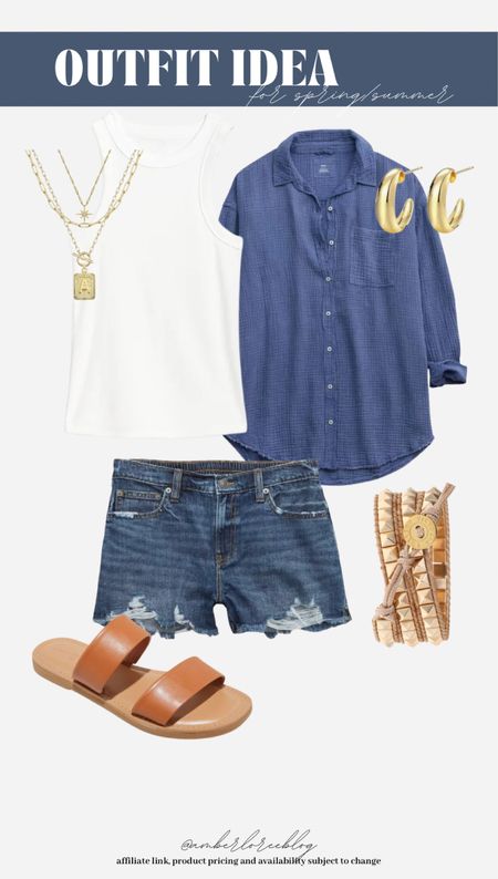 Outfit idea for spring and summer! 

#LTKfindsunder50 #LTKfindsunder100 #LTKstyletip