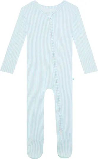 Pinstripe Fitted Footie Pajamas | Nordstrom
