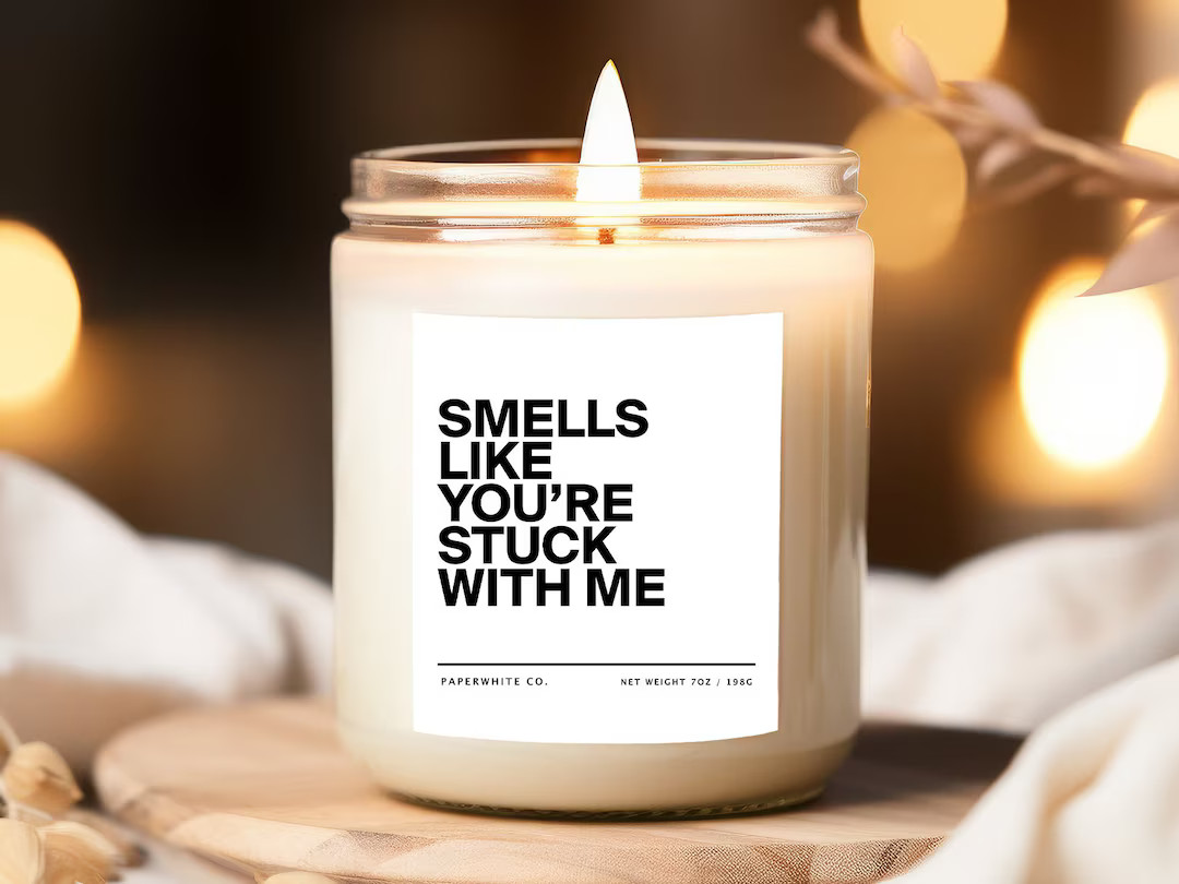 Anniversary Gift Funny Candle Gift for Friend Funny Gifts for Her Birthday Gift for Him Valentine... | Etsy (US)