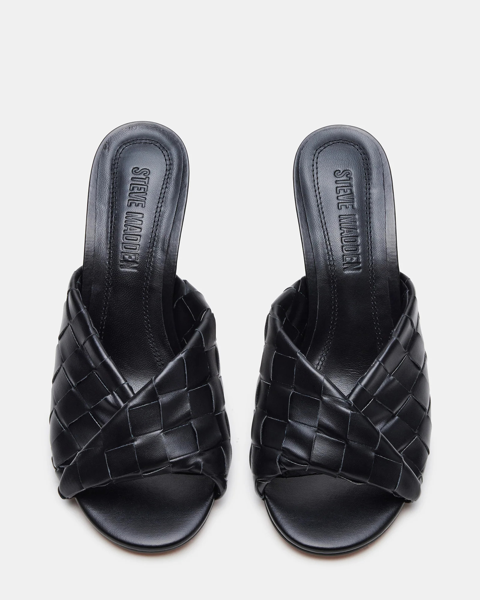 KOUTURE Black Stiletto Mule Heel | Women's Heels | Steve Madden (US)