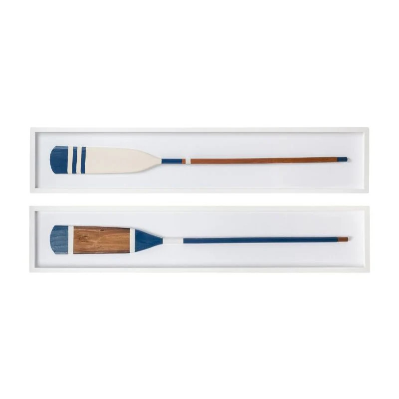 Nautical Oar Art Set | Cailini Coastal