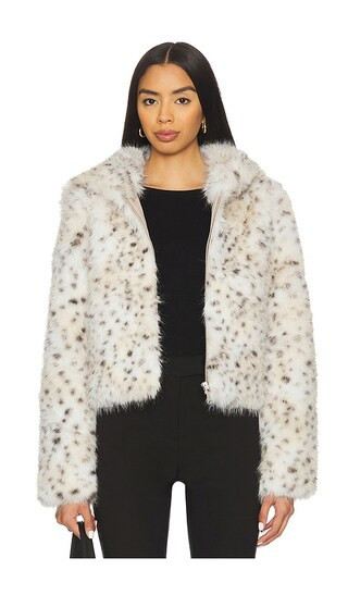 Free People Louder Please Hooded Jacket in Cream. - size S | Revolve Clothing (Global)