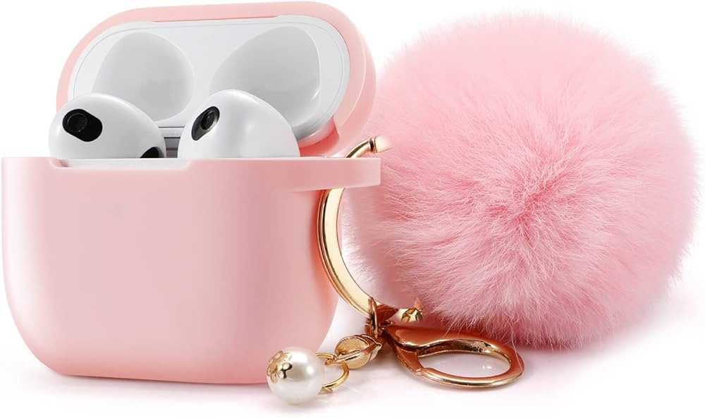 Protective Case Cover for Airpods 3 Charging Case, Soft Silicone Case Compatible with Air Pods 3r... | Amazon (US)