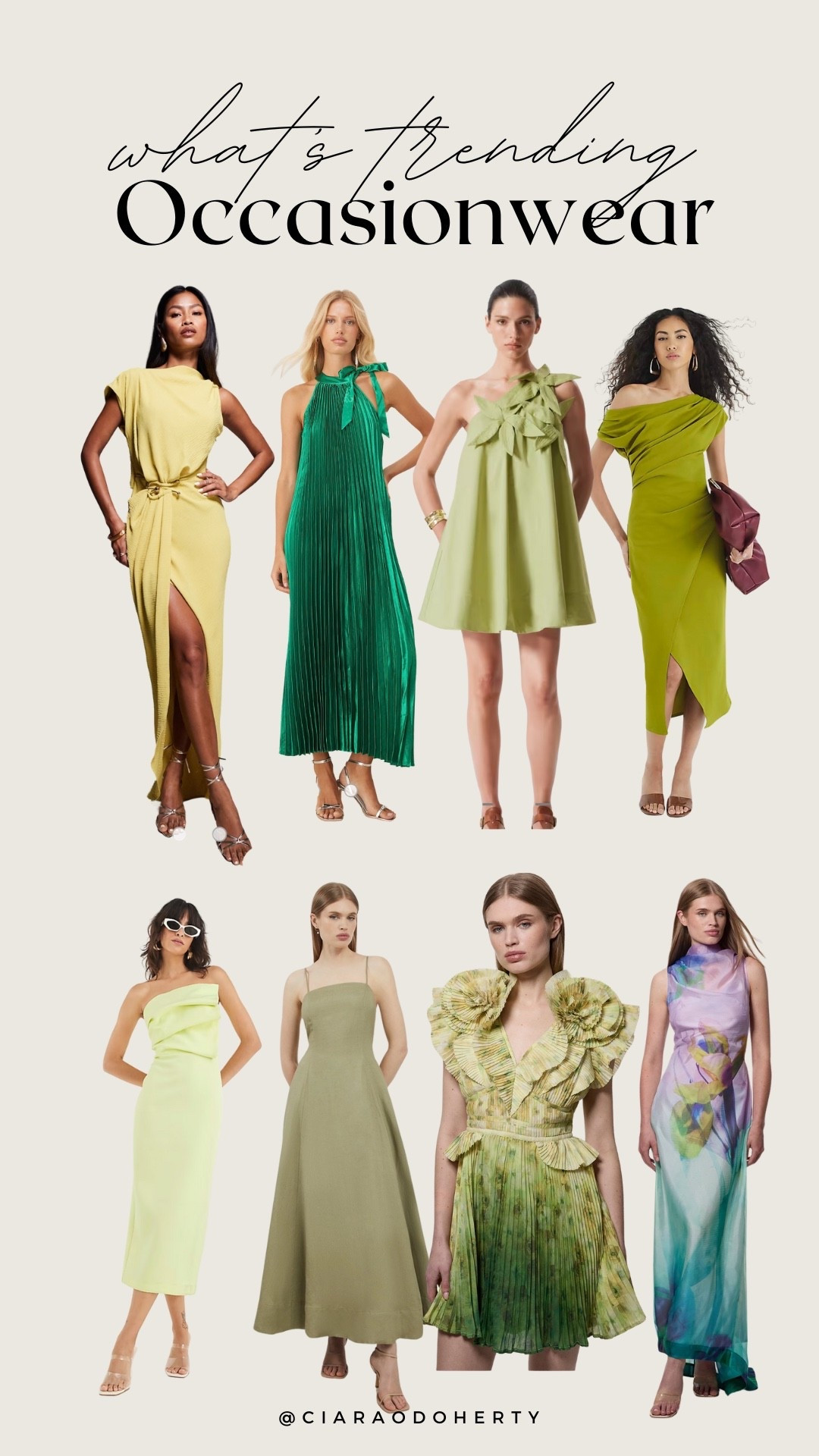 What’s trending: Occasionwear
Summer wedding, abroad wedding, wedding guest dresses, satin dress


#LTKireland #LTKeurope #LTKwedding