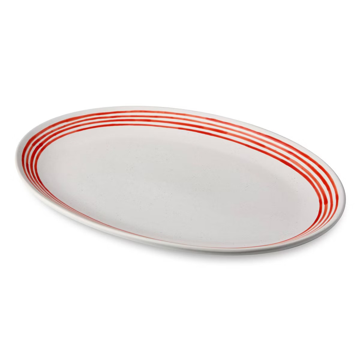 Certified International Oval Platter Dockside Red | Target
