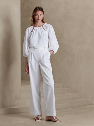 3/4 Sleeve Top | Banana Republic Factory