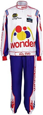 doraimi Ricky Bobby Jumpsuit Talladega Nights Adult Costume White, M … … Adult-M | Amazon (US)