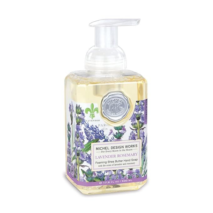 Michel Design Works Foaming Hand Soap, Lavender Rosemary, 17.8 Fl Oz | Amazon (US)