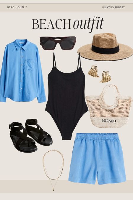 Beach outfit ✨💙 #Beach #beachoutfit #HM #HolidayOutfit 

#LTKfindsunder100 #LTKfindsunder50 #LTKstyletip