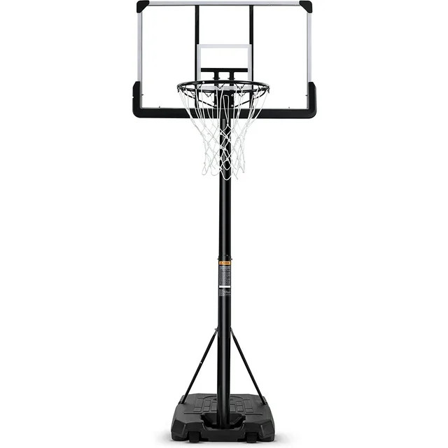 Portable Basketball Hoop Goal Basketball Hoop System Height Adjustable 7 ft. 6 in. - 10 ft. with ... | Walmart (US)
