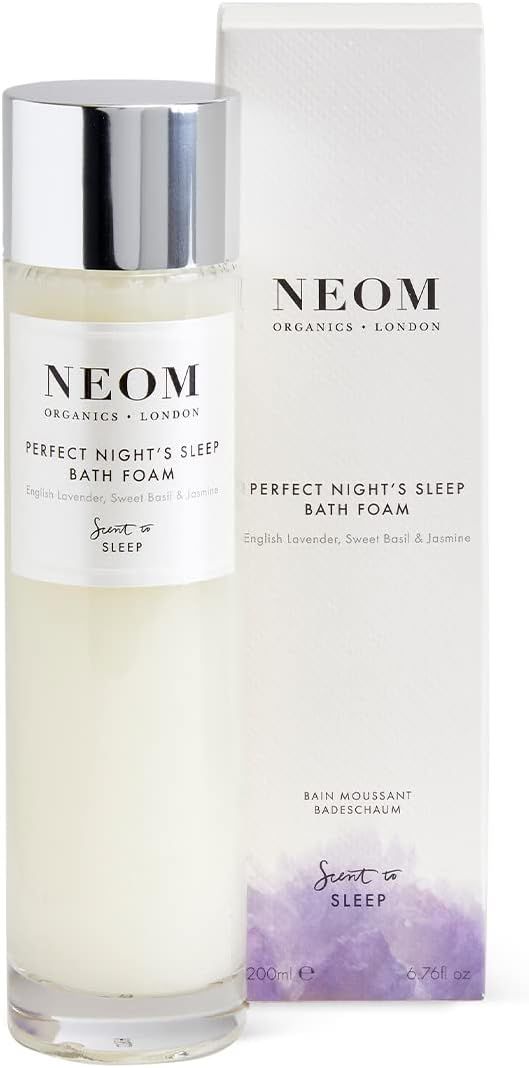 NEOM – Perfect Night’s Sleep Bath Foam, 6.76 fl oz | Lavender & Jasmine | Coconut & Almond Oi... | Amazon (US)