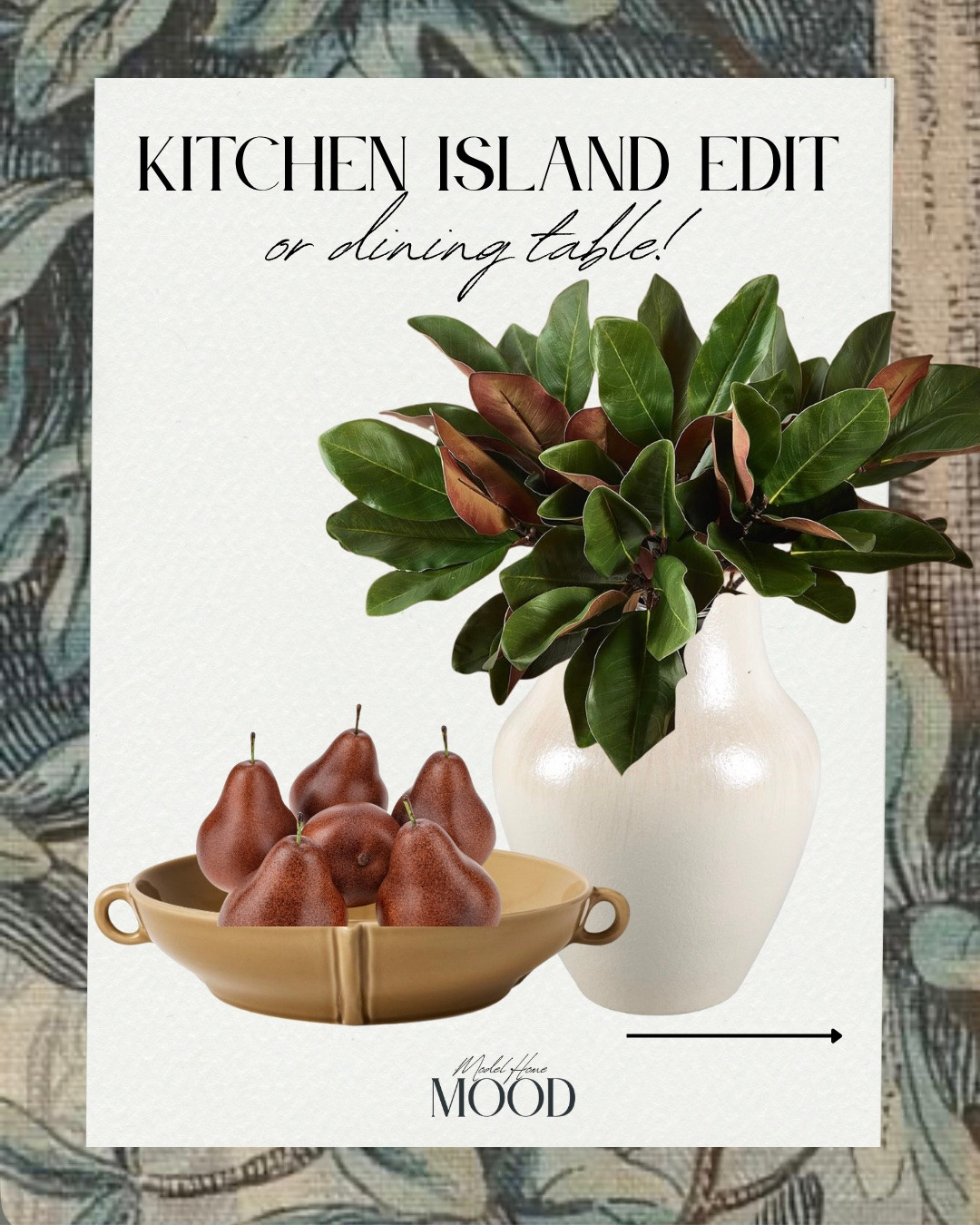 The perfect formula every time for your kitchen island OR dining table 👇🏼

Vase + stems + bowl + filler. That’s it.

Simple, elevated, and easy to switch up seasonally without restyling the entire space.

Swipe for my favorite affordable options → and save this for your next home refresh 🤍 

 #kitchenstyling #diningroomdecor #homedecorideas #homeinspo #modelhomestyle