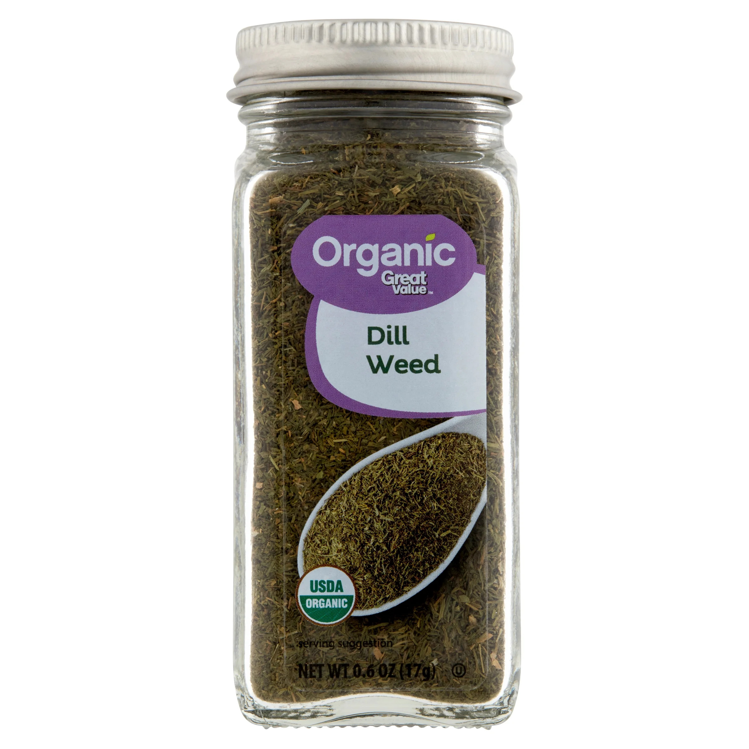 Great Value Organic Dill Weed, 0.6 oz - Walmart.com | Walmart (US)