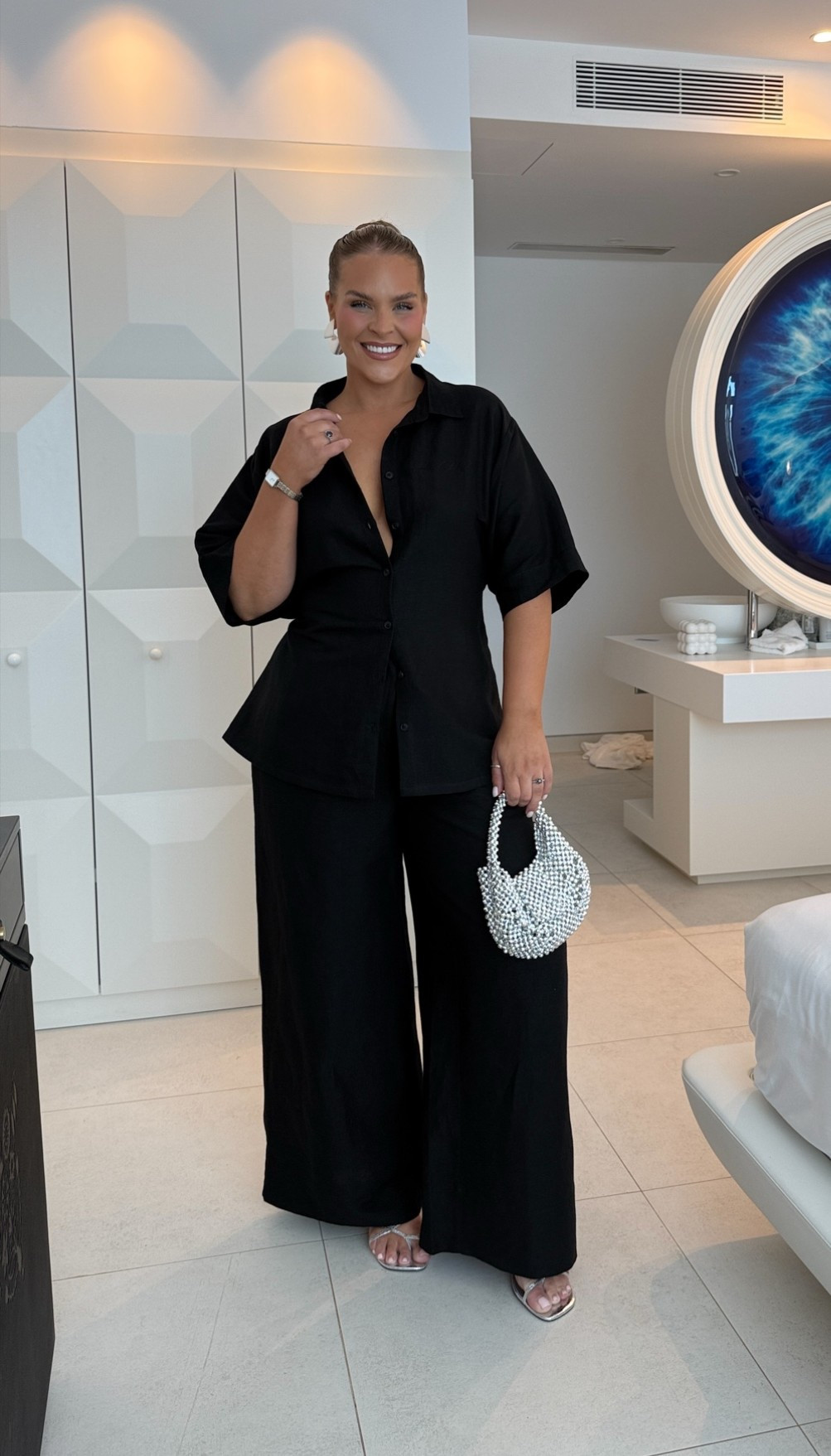 Steffi gives you 15% off girls - I wear a 12 in the trouser and a large in the top!

#LTKuk #LTKsummer #LTKstyletip