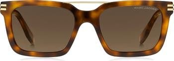 Marc Jacobs 54mm Gradient Rectangular Sunglasses | Nordstrom | Nordstrom