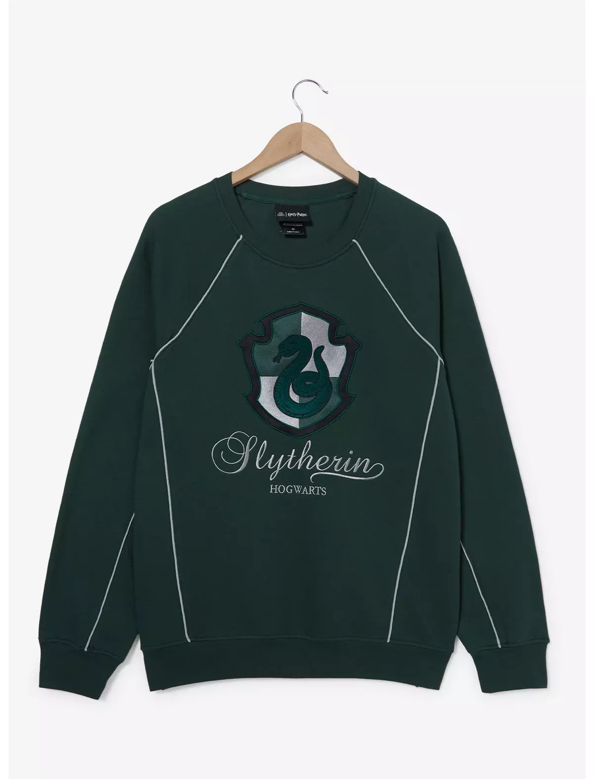 Harry Potter Slytherin Hogwarts Crewneck — BoxLunch Exclusive | BoxLunch