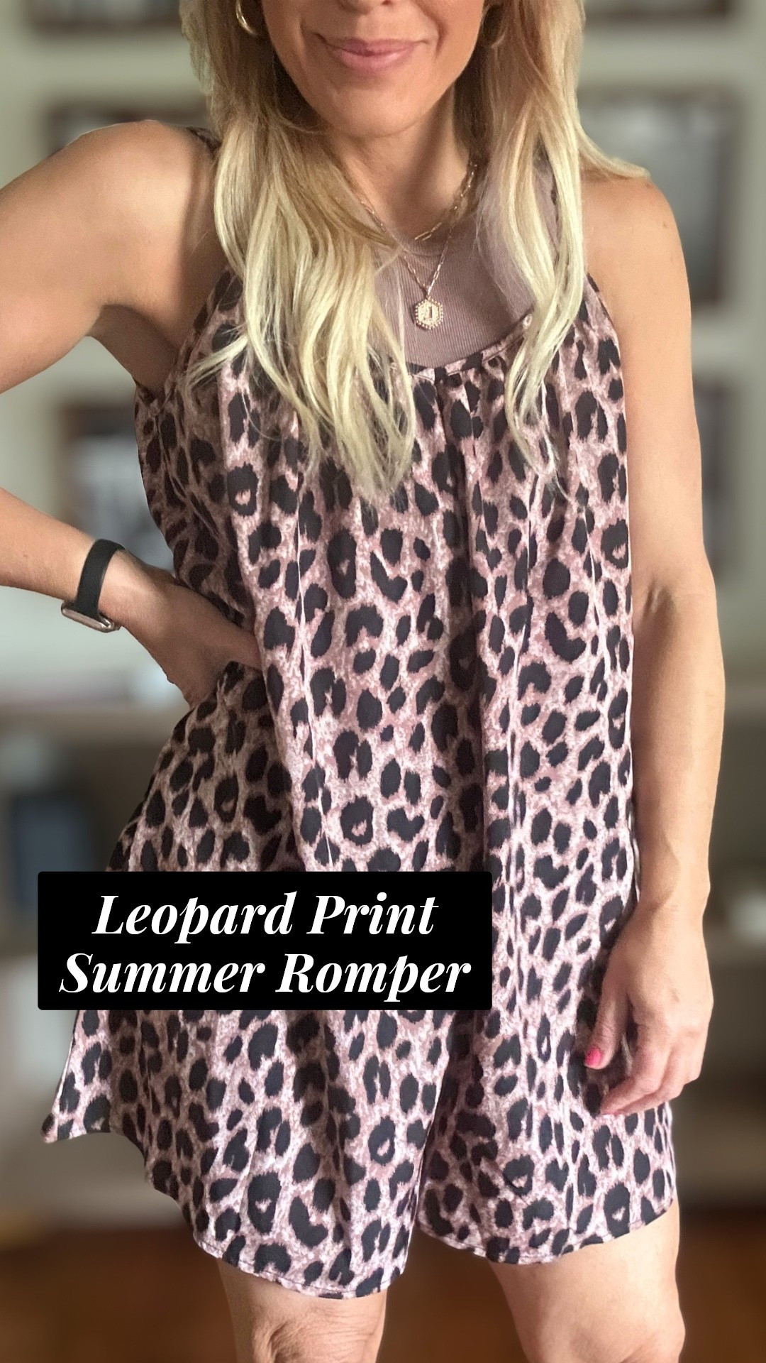 Leopard Print is my favorite neutral and that’s a hill I will die on. 

This romper is lightweight + perfect for vacation + an outdoor summer event + or even as a swimsuit cover.

#LTKootd #LTKOver40 #LTKTravel