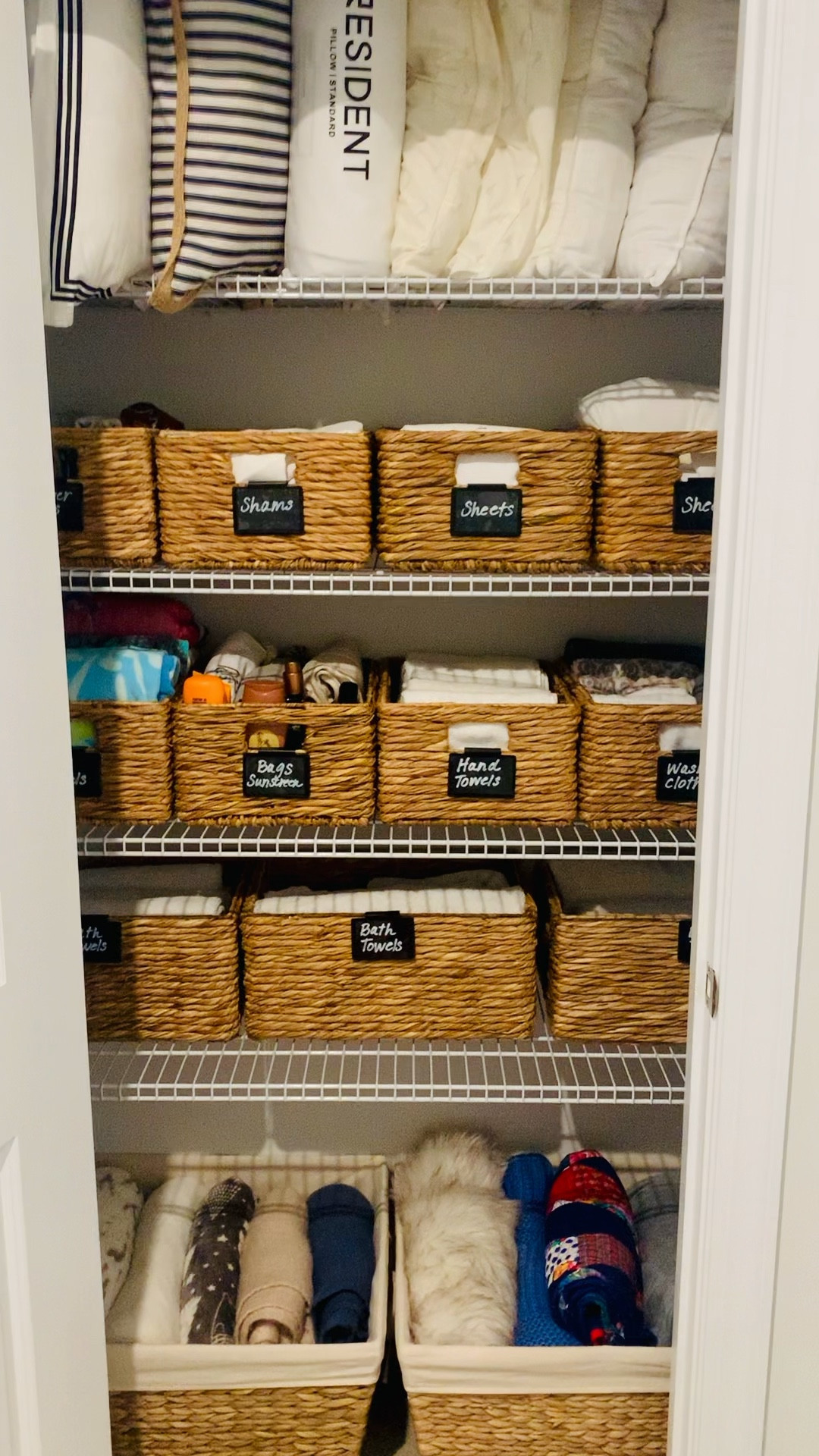 Linen closet organization 

#LTKhome #LTKFind #LTKunder50