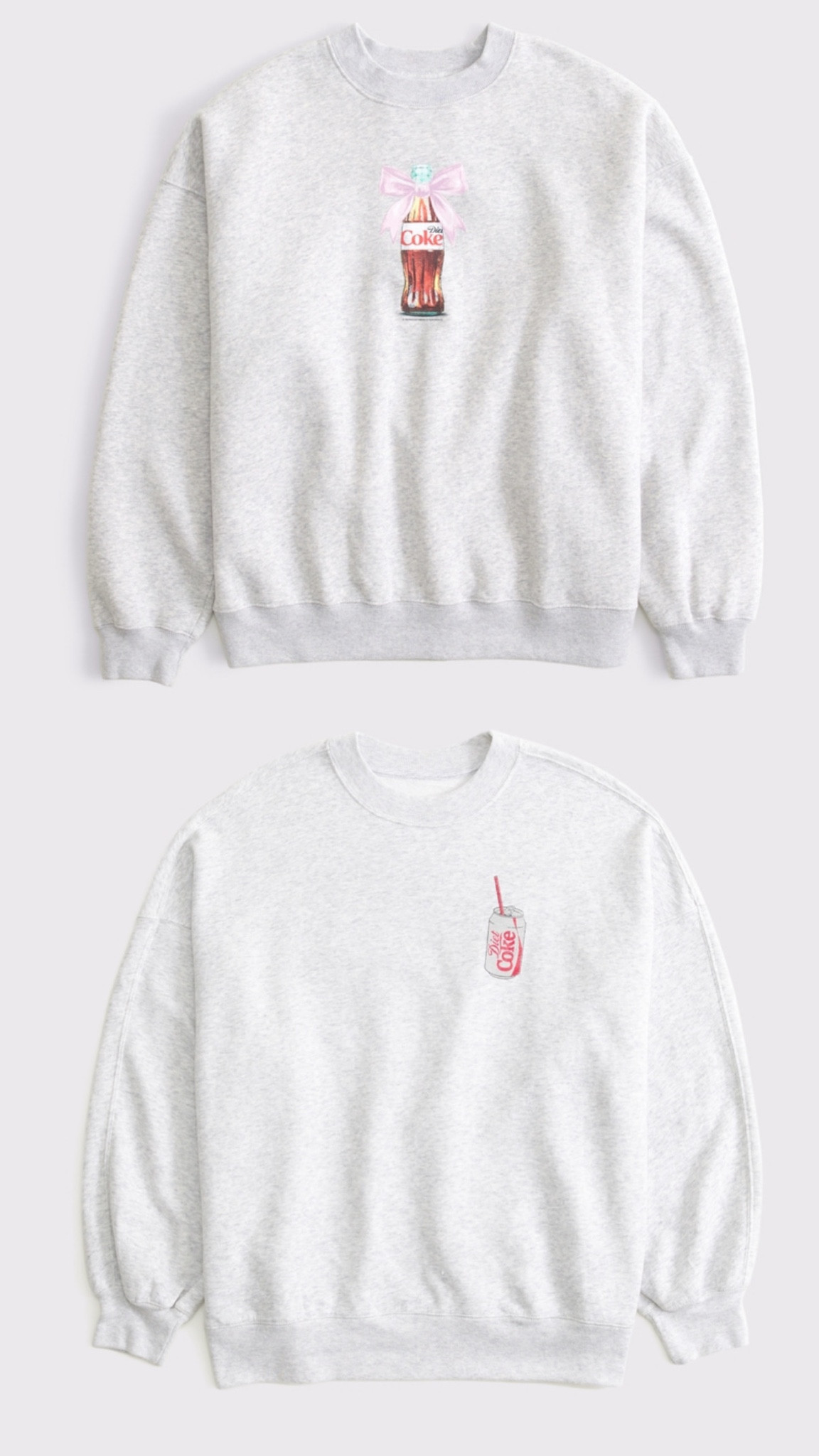 these Abercrombie Diet Coke sweatshirts are everything

#LTKFindsUnder100