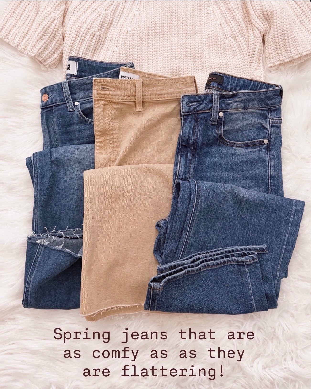 This spring is offering so many jeans that are actually really comfortable!

#LTKootd #LTKOver40 #LTKSeasonal