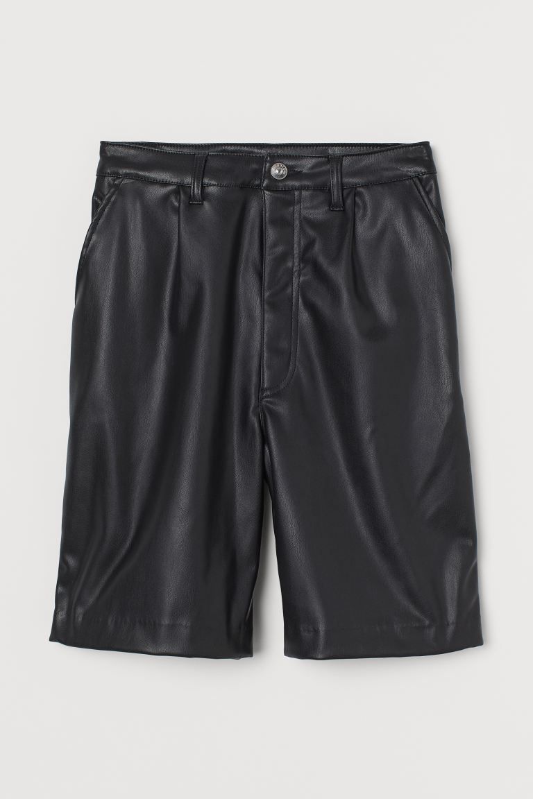 Faux Leather Shorts | H&M (US + CA)