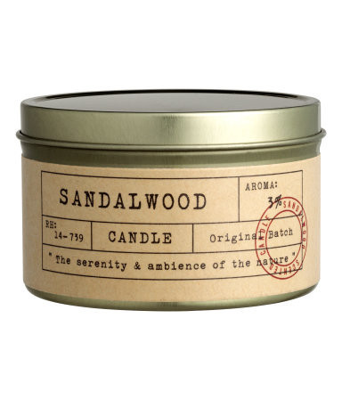Scented Candle in Metal Holder | H&M (US)