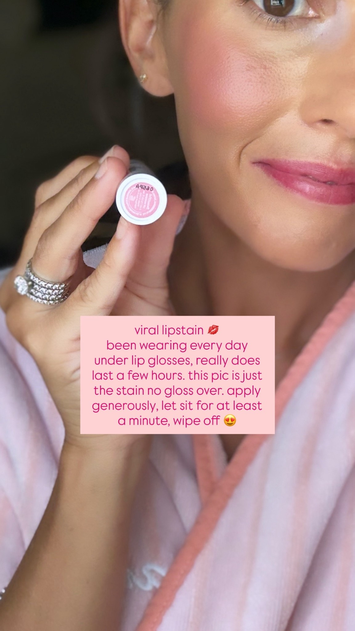 Actually can’t get over how long the lip stain lasts! Shade - beautiful stain and go

#LTKBeauty #LTKFindsUnder50 #LTKStyleTip