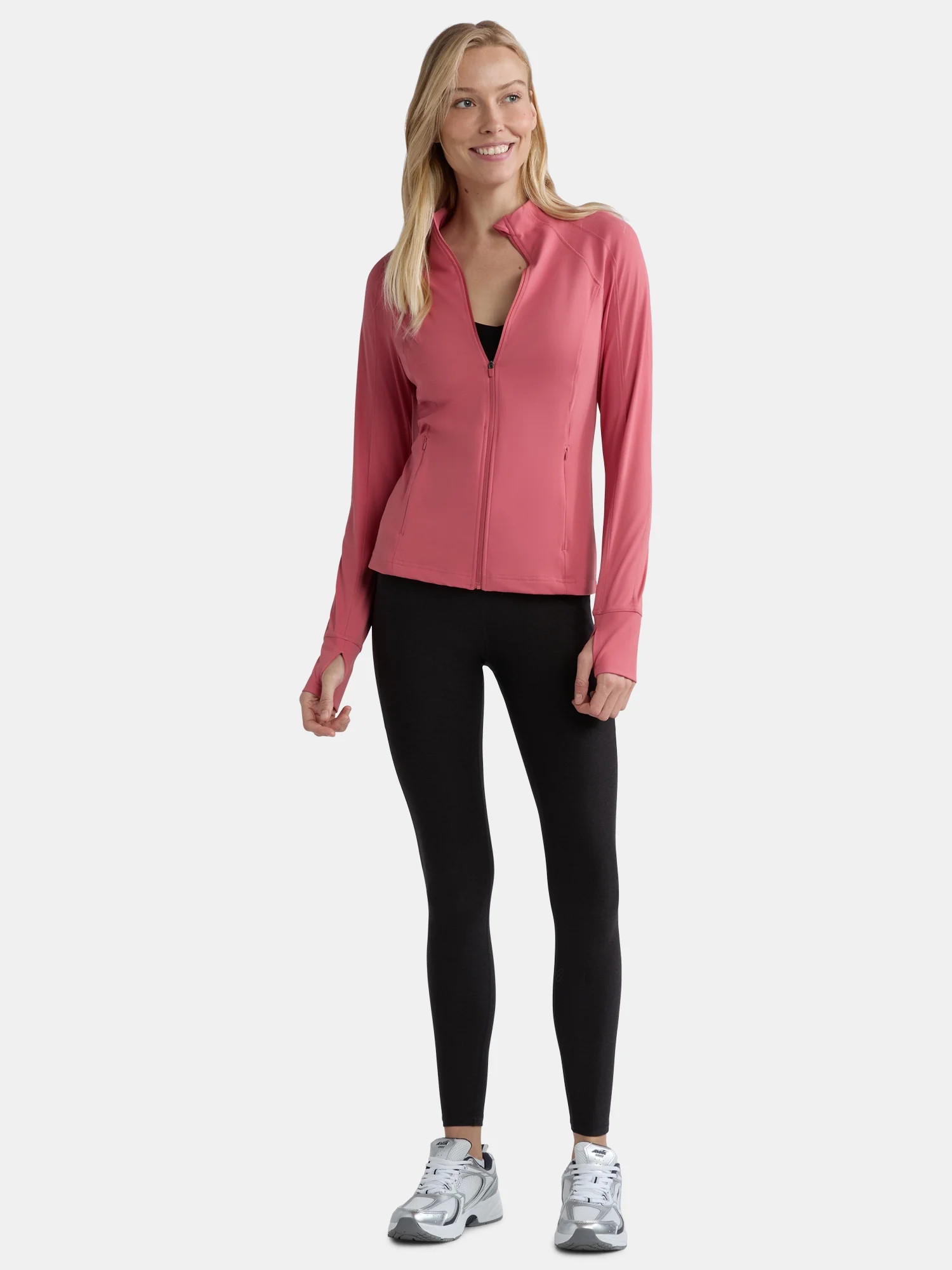 Avia Women's SoftSculpt Zip-Up Jacket, Sizes XS-XXXL | Walmart (US)