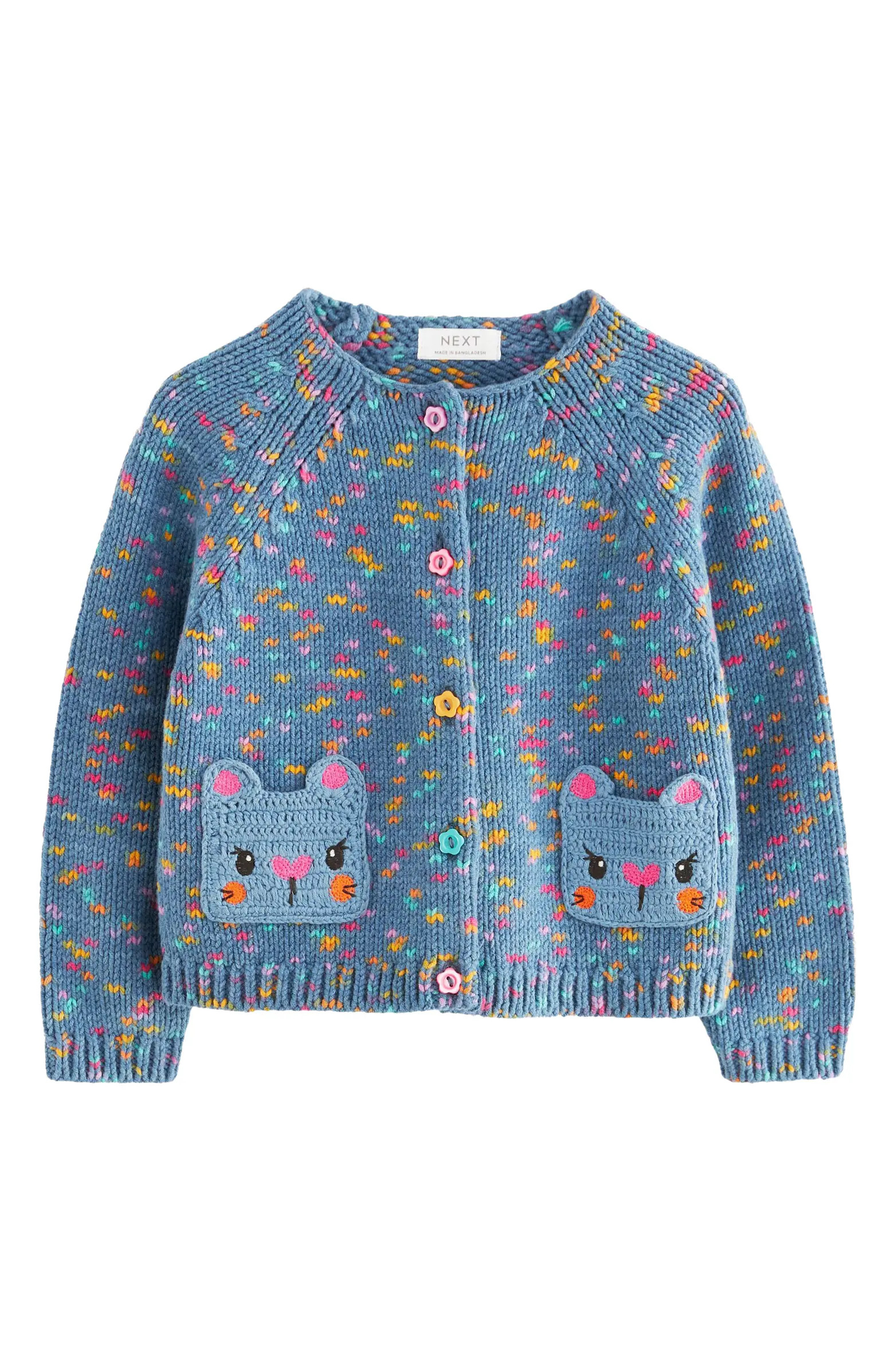 Kids' Cat Pocket Cardigan | Nordstrom
